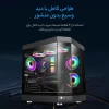 کیس گیمینگ گیم مکس HYPE Black - Image 6