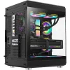 کیس گیمینگ گیم مکس HYPE Black - Image 3