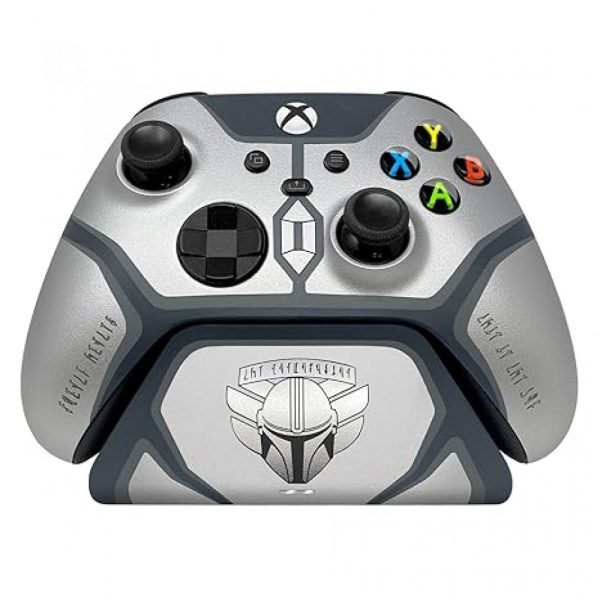 دسته ایکس باکس و پایه شارژر Razer - طرح محدود The Mandalorian Beskar Edition