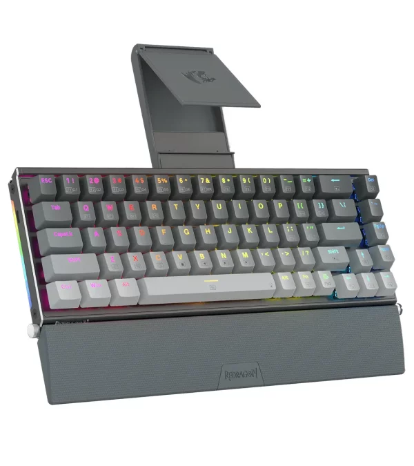 کیبورد بی سیم/باسیم مکانیکال گیمینگ ردراگون SHACO K641 GW PRO